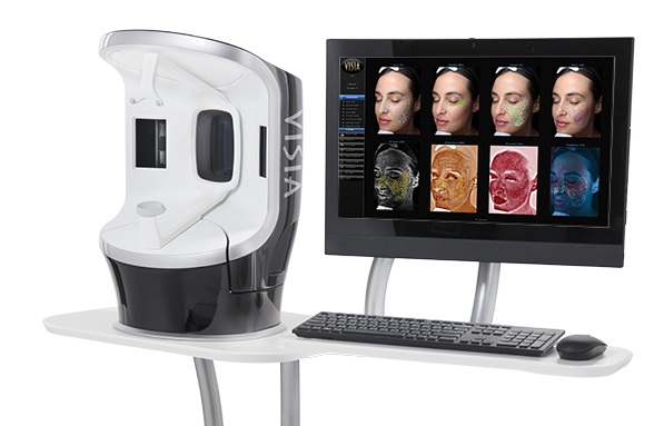 肌診断器VISIA撮影