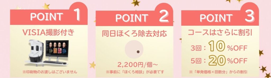 ピコレーザー　ツツイの3メリット