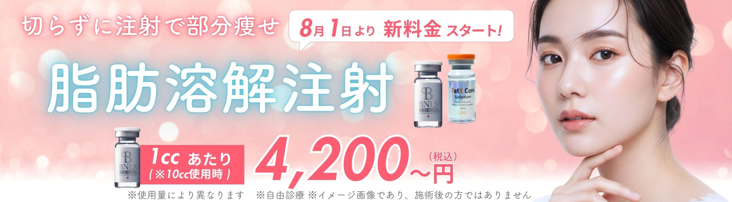 脂肪溶解注射（BNLS・FatX Core）