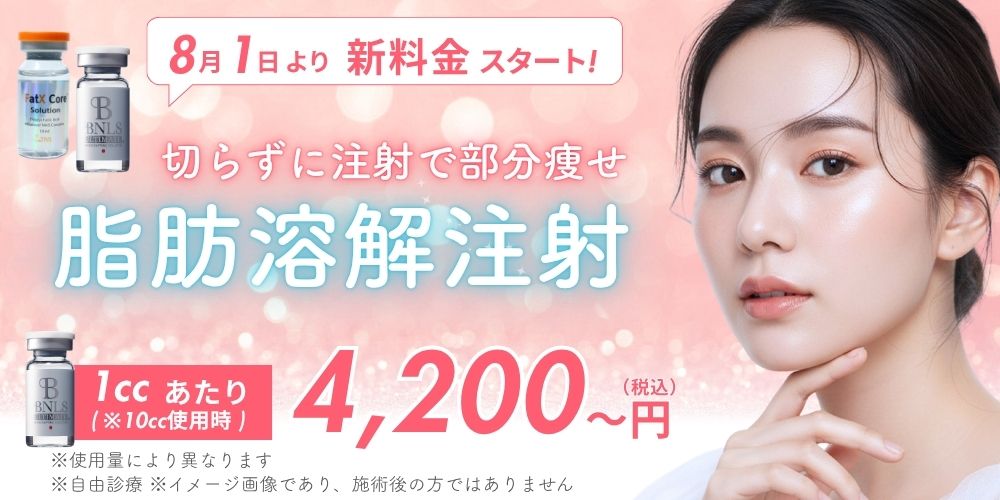 脂肪溶解フェア